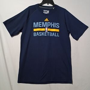 Adidas NBA Memphis Basketball Tee Climalite